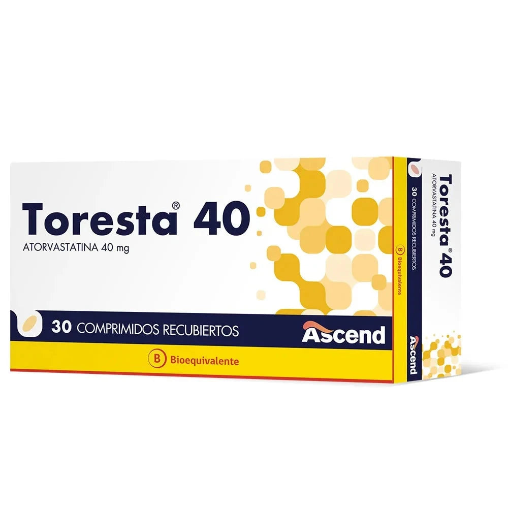 Toresta 40 mg x 30 comprimidos Farmex-Pluxee-Persistente